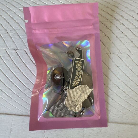 Colorado Rockies and Avalanche Vintage Earrings Custom Jewelry Lot Needs Repair - Picture 8 of 8